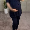 ست راحتی babyآستین کوتاه چپ و راستی طوسی سایز 1