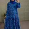 پیراهن ساحلی بارداری دلارآ سبر روشن سایز1