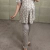 ست راحتی برگ استین کوتاه ابی سایز 1