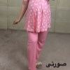 ست راحتی برگ استین کوتاه ابی سایز 1