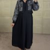 پیراهن بارداری شیردهی سوگل سورمه ای سایز1