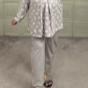 ست راحتی بارداری برگ آستین بلندرنگ سبز سایز1