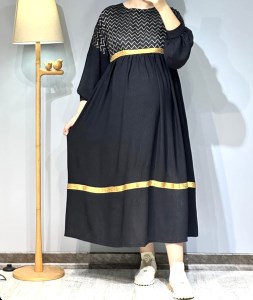 پیراهن بارداری شیردهی خامه دوزی