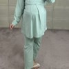 ست راحتی لک لک آستین بلند کالباسی سایز 2