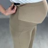 شلوار بارداری کرپ دمپا کرم سایز 50