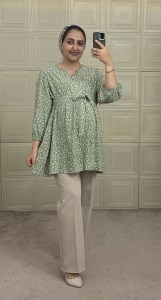 شومیز بارداری شیردهی گلی