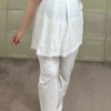 ست راحتی ساینا آستین کوتاه بنفش طرح گل سایز 1